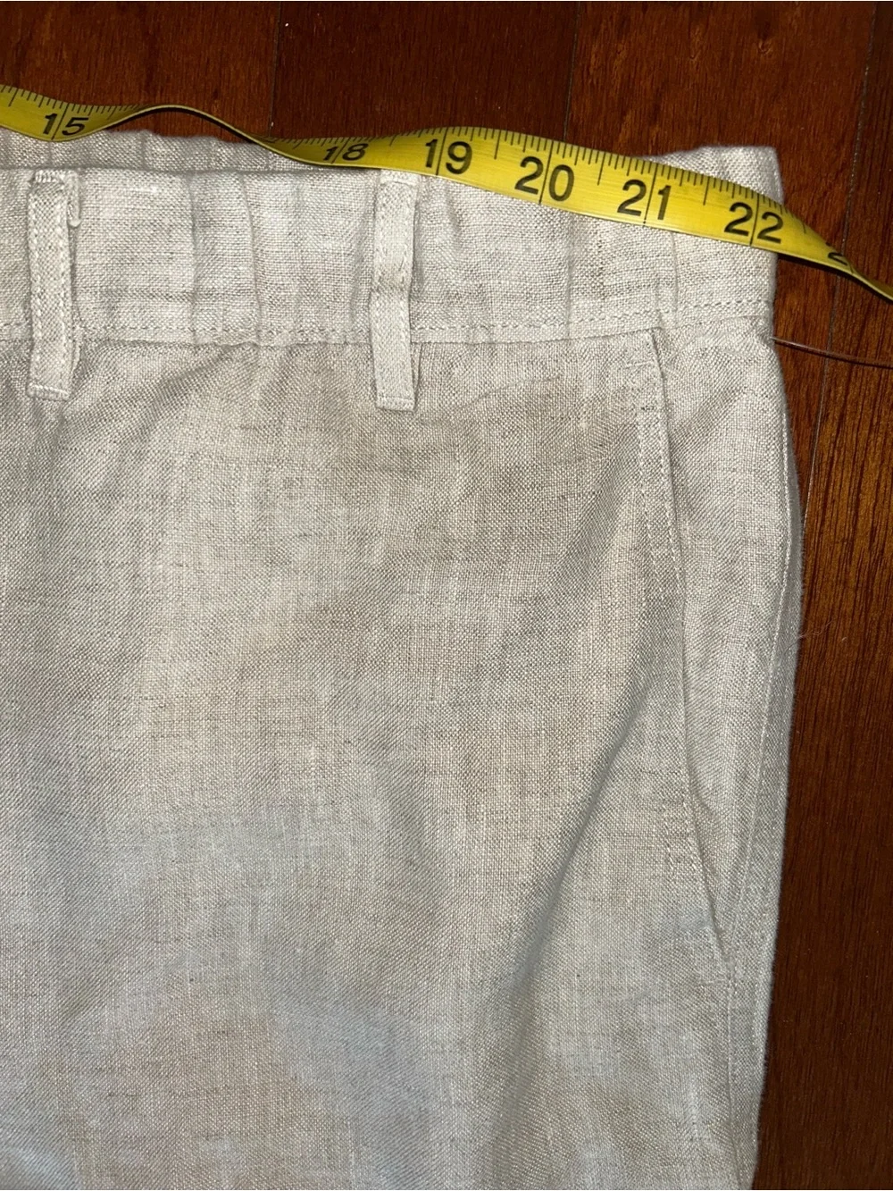 Caribbean Linen Pants Drawstring Men’s 44x32 Resortwear Dadcore